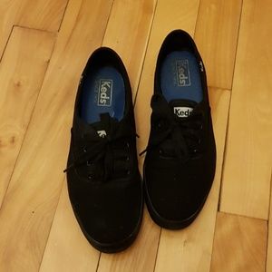keds black champions shoes